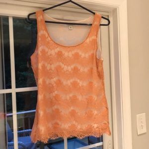 Banana Republic Lace Tank Top